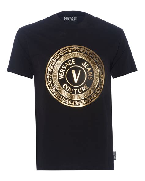 t shirt versace jeans couture homme|versace jeans couture polo shirt.